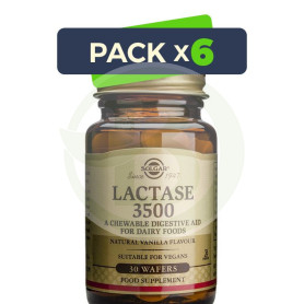 Pack 6x Lactasa 30 Cápsulas Solgar