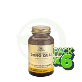 Pack 6x Dong Quai 100 Cápsulas Solgar