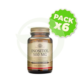 Pack 6x Inositol 50 Cápsulas Solgar