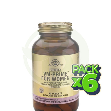 Pack 6x VM Prime For Women Solgar