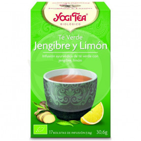 Yogi Tea Jengibre, Té Verde y Limón