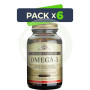 Pack 6x Omega 3 Alta Concentración 120 Cápsulas Solgar