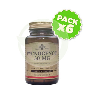 Pack 6x Pino 30Mg. 30 Cápsulas Solgar