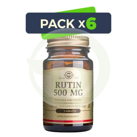 Pack 6x Rutina 100 Cápsulas Solgar