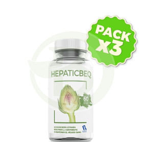 Pack 3x Hepatibeq 60 Cápsulas Bequisa