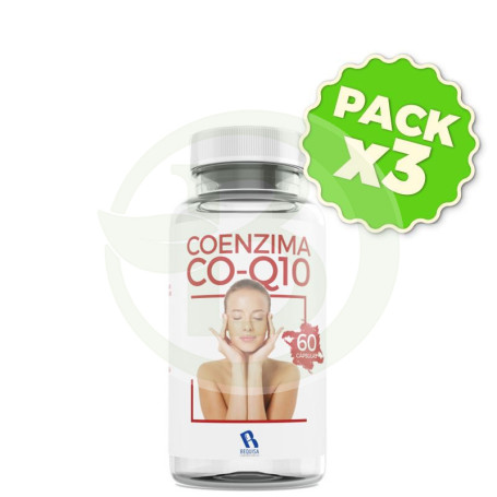 Pack 3x Coenzima Q10 60 Cápsulas Bequisa