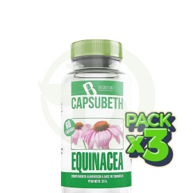Pack 3x Capsubeth Equinacea 60 Cápsulas Bequisa