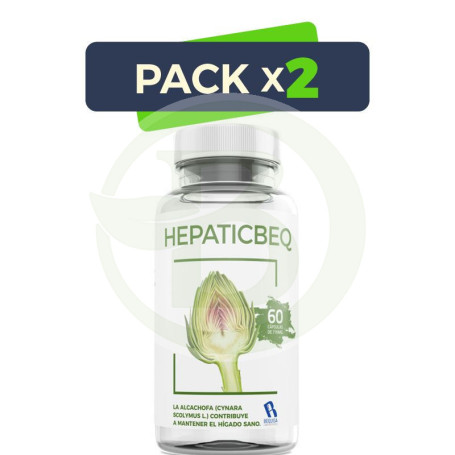 Pack 2x Hepatibeq 60 Cápsulas Bequisa