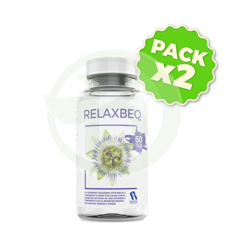 Pack 2x Relaxbeq 60 Cápsulas Bequisa