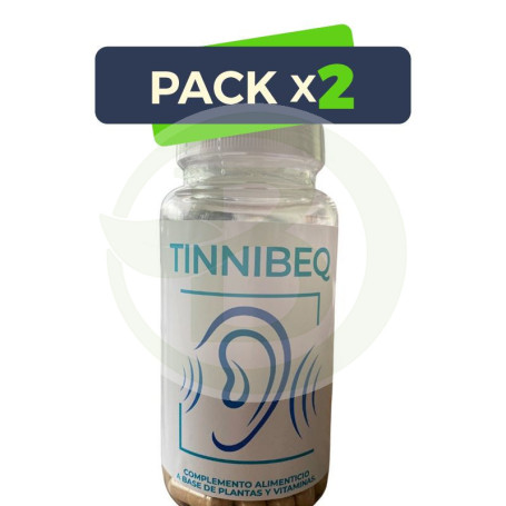 Pack 2x Tinnibeq 60 Capsulas Bequisa