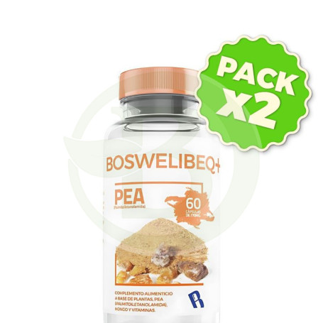 Pack 2x Boswelibeq+ Pea 60 Capsulas Bequisa