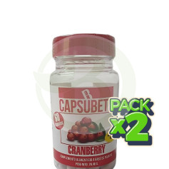 Pack 2x Capsubeth Cranberry 60 Cápsulas Bequisa