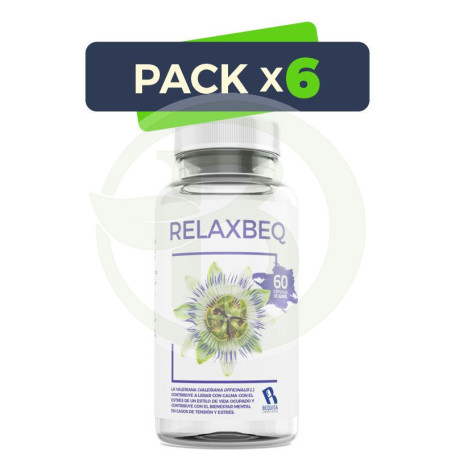 Pack 6x Relaxbeq 60 Cápsulas Bequisa