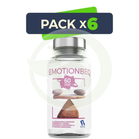 Pack 6x Emotionbeq 60 Cápsulas Bequisa