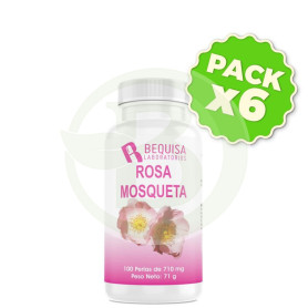 Pack 6x Rosa Mosqueta 100 Perlas Bequisa