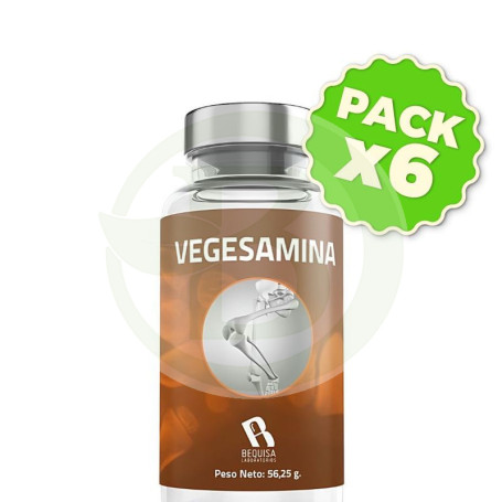 Pack 6x Vegesamina 90 Cápsulas Bequisa