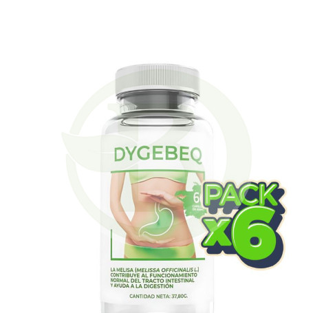 Pack 6x Dygebeq 60 Cápsulas Bequisa