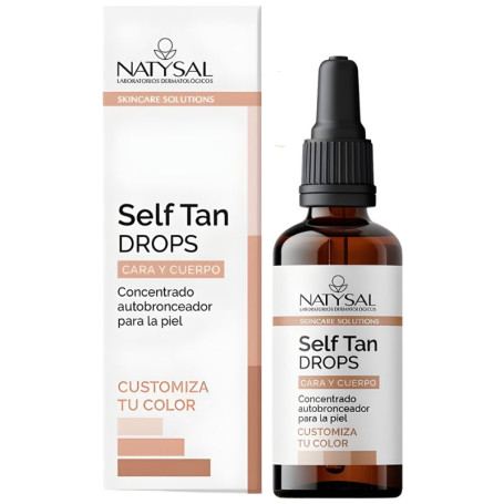 Concentrado Autobronceador en Gotas 30Ml Natysal