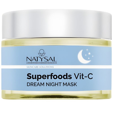 Superfoods Mascarilla De Noche con Vitamina C 50Ml Natysal