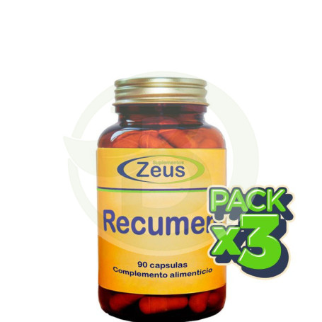 Pack 3x Recumem 90 Cápsulas Zeus