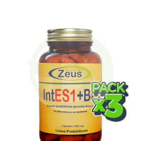 Pack 3x Intes1+Bac 60 Cápsulas Zeus