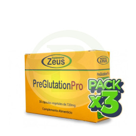 Pack 3x Preglutation-Pro 30Cap. Zeus