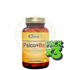 Pack 3x Psico+Bac (Psicobiotic) 90 Capsulas Zeus