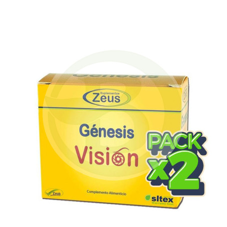 Pack 2x Genesis Visión 60 Cápsulas Zeus
