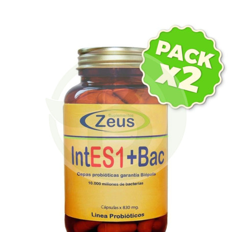 Pack 2x Intes1+Bac 60 Cápsulas Zeus