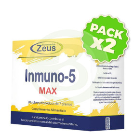 Pack 2x Inmuno-5 Max 30 Sobres Zeus