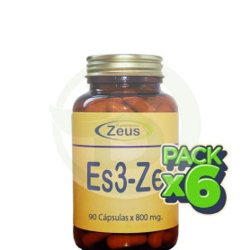 Pack 6x Estres-Ze 90 Cápsulas Zeus