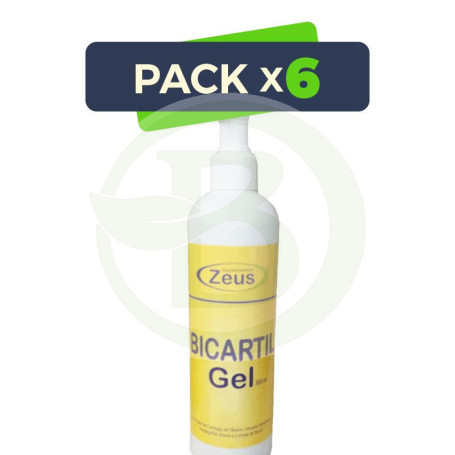 Pack 6x Bicartil Gel 300Ml. Zeus
