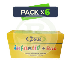Pack 6x Infantil + Bac 8 monodosis Zeus