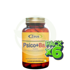 Pack 6x Psico+Bac (Psicobiotic) 90 Capsulas Zeus