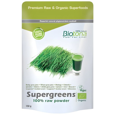 Supervegetales en Polvo 150G Biotona
