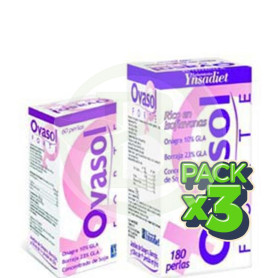 Pack 3x Ovasol Forte 60 Comprimidos Ynsadiet