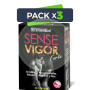 Pack 3x Sense Vigor Forte Envase De 30 Cápsulas Ynsadiet
