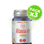 Pack 3x Vitamina D3 4000 Ui 60 Capsulas Vegetales Ynsadiet