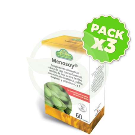 Pack 3x Menosoy 60 Cápsulas Dr. Dunner