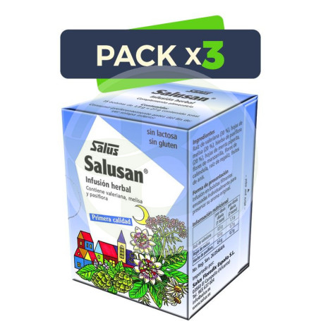Pack 3x Salusan Infusión Salus
