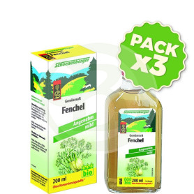 Pack 3x Jugo de Hinojo 200Ml. Salus