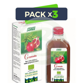 Pack 3x Jugo de Granada 200Ml. Salus