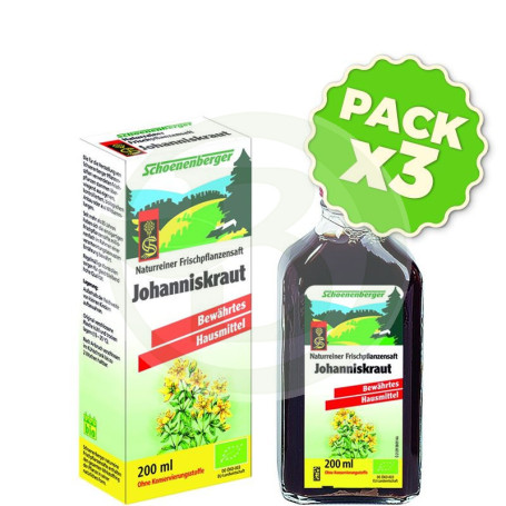 Pack 3x Jugo de Hipérico 200Ml. Salus