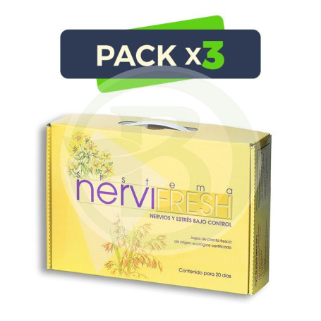 Pack 3x Sistema Nervi Fresh Salus