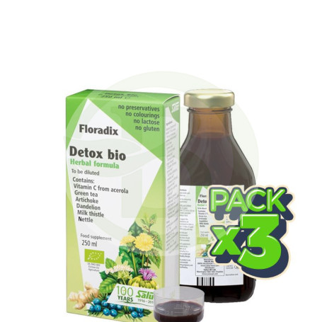 Pack 3x Detox Bio 250Ml. Salus