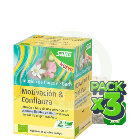 Pack 3x Motivación y Confianza 15 Filtros Salus