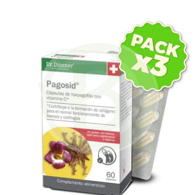Pack 3x Pagosid 60 Capsulas Dr. Dunner