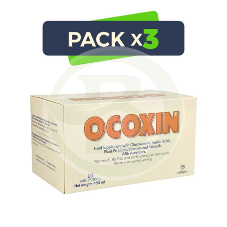 Pack 3x Ocoxin 15 Viales Catalysis