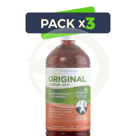 Pack 3x G7 Original Bio-Dinamizado 1L Silicium