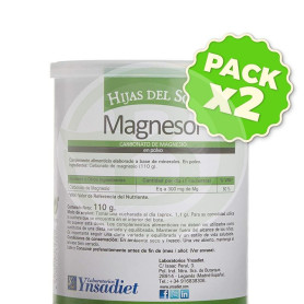 Pack 2x Magnesol Carbonato de Magnesio 110Gr. YnsadietDIET